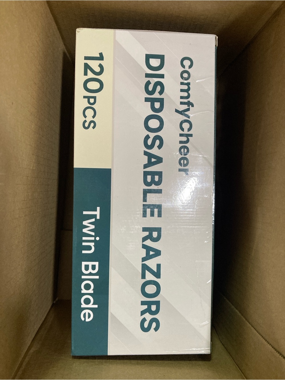 ComfyCheer Disposable Razors Bundle [120ct]